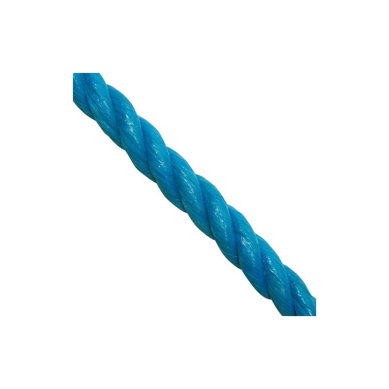 Corde bleue 16mm au mètre Cordes et chaînes