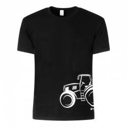 T-shirt manches courtes unisexe noir T-shirt