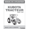 Manuel d'utilisateur tracteur Kubota M108S - Version digitale Manuels pour tracteurs