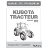 Manuel d'utilisateur tracteur Kubota M6040, M7040 DTHQ - Version digitale Manuels pour tracteurs
