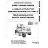 Manuel d'utilisateur tondeuse Kubota T1670 - T1870 - Version digitale Manuels espaces verts