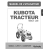 Manuel d'utilisateur tracteurs Kubota L3200 - Version digitale Manuels pour tracteurs