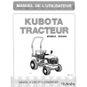 Manuel d'utilisateur tracteurs Kubota BX2200 - Version digitale Manuels espaces verts