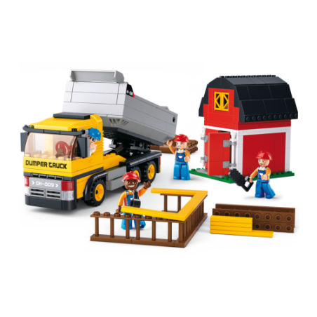 Sluban Dump Truck Camion benne Camions miniatures
