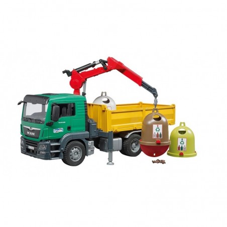 Camion Man TGS recyclage avec conteneurs Camions miniatures