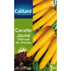 Graines carotte jaune obtuse du Doubs Caillard Légumes