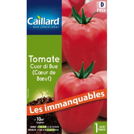 Graines tomate Cuor di Bue (Coeur de Boeuf) Caillard Légumes