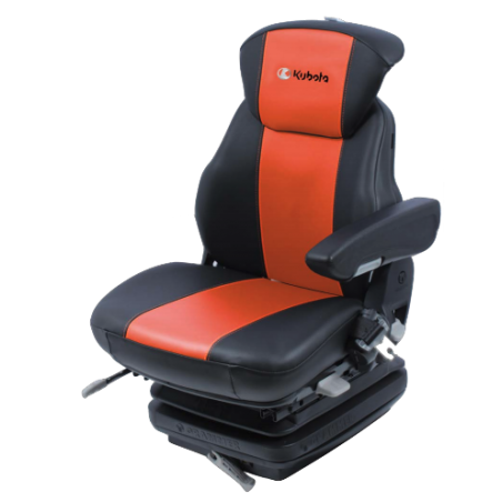 Housse de siège Kubota Tep Orange et Noir pour M7001/M5001/MGX Housses de sièges