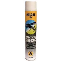 Aérosol anti-frelons insecticide choc Melgad 750ml Anti-insectes