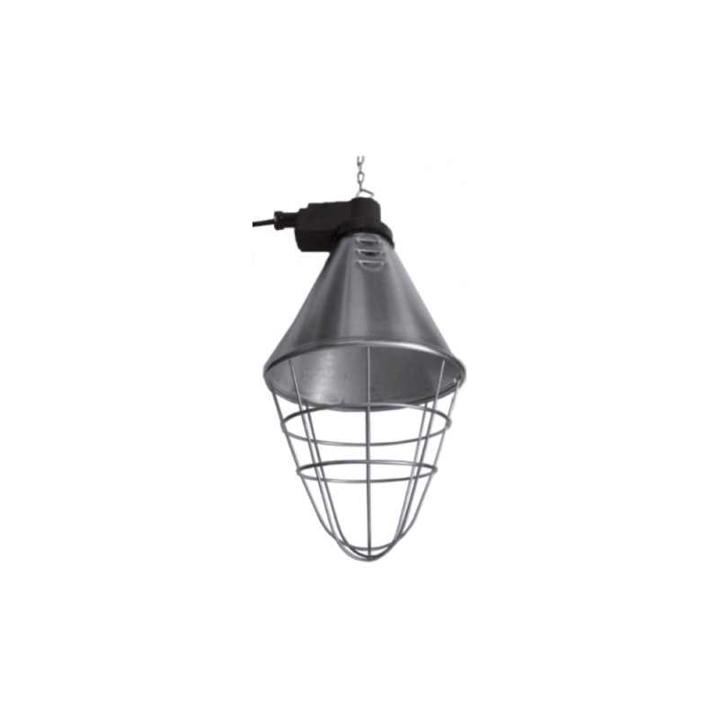 Support de lampe IR IPX4 avec économiseur - Max 250W Lampes chauffantes