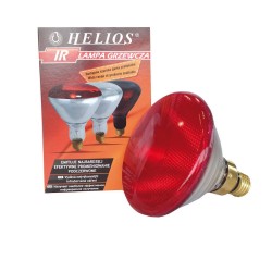 Ampoule infrarouge Helios 100W rouge Lampes chauffantes