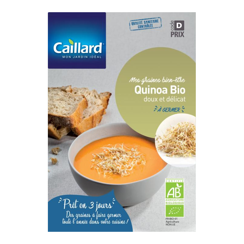 Graines Quinoa à germer Caillard Graines à germer