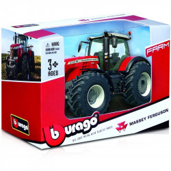 Tracteur Massey Fergusson à friction échelle 1/43 - Burago 31613 Tracteurs miniatures