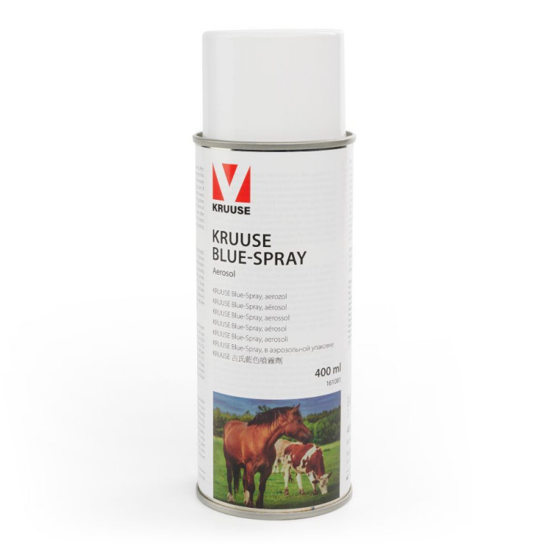 Spray bleu pour le soin 400ml Kruuse Protection