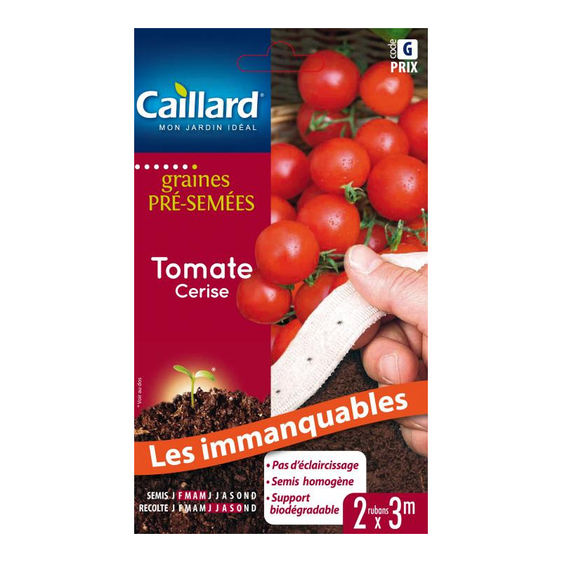 Ruban tomates cerise 2x3m Caillard Légumes