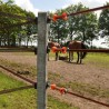 Poignée bi-matière orange ruban (4 pcs) Portes de clôtures